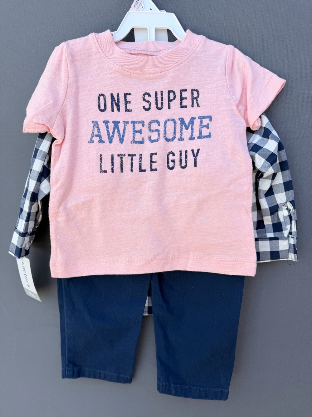 Carter’s Baby Boy 3-Piece Outfit – 9 Months
